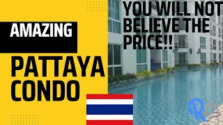 Pattaya Luxury Condo Tour | You Will Not Believe The Price!!1