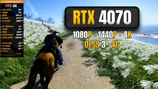 RTX 4070 : Ghost of Tsushima