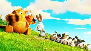 THE GARFIELD MOVIE "Cute Baby Rabbits Vs Cats" Trailer (NEW 2024)