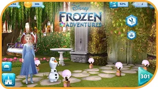 Disney Frozen Adventures - A New Match 3 Game (Castle Garden 9) | Jam City, Inc. | Puzzle | HayDay