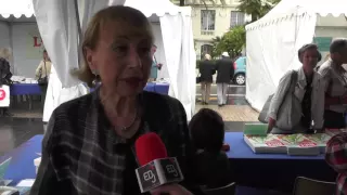 Michèle Kahn interviewée par l'EDJ au Festival du Livre de Nice 2016