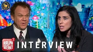 Sarah Silverman and John C. Reilly Talk 'Ralph Breaks The Internet: Wreck-It Ralph 2'