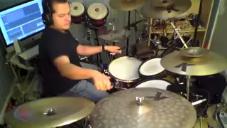 Santana Black Magic Woman drum cover