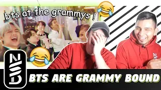 GUYS REACT TO 'BTS ARE GRAMMY BOUND'