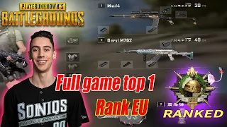 TGLTN | 11 Kills | RANK EU - FULL MATCH TOP 1 ( Squad - Erangel )