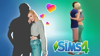 НАСТЯ КОШ ищет парня 😍 Популярные лайкеры в Sims 4 (Симс 4)