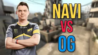 NaVi - OG | Игра за выход в полуфинал | Электроник делает VAC моменты | IceChallenge2020