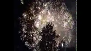 Fuochi d'artificio in Piazza Borgo - Sant'Agata 2014