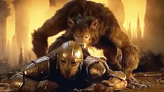 THE ELDER SCROLLS Full Movie 2020 4K ULTRA -Werewolf Vs Dragons All Cinematic Trailers