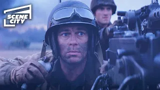 Corações de Ferro: Tanques contra Torres de Metralhadora (Brad Pitt) Clipe em 4K HD