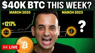 WHY BITCOIN COULD SMASH $40K IN 72 HOURS!!