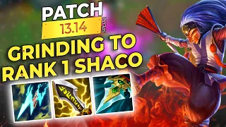 PATCH 13.14 | ONE-SHOT BUILD TO CHALLENGER IN SPLIT 2 - CHALLENGER RANK 1 SHACO