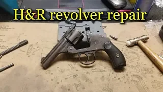 H&R revolver repair Cylinder stop install 38 s&w ctge