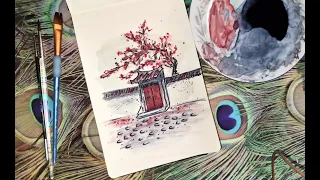 Super simple and fast watercolor tutorial