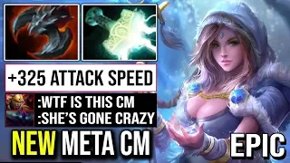 How to Build New Meta Carry Crystal Maiden with Max Attack Speed Items | Dota 2 Guide
