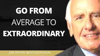 5 SIMPLE STEPS to Go From Average to Fortune Jim Rohn Motivational Video