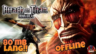 ATTACK ON TITAN on android mobile | Gameplay