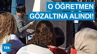 Antalya'da cumhuriyet kutlamasındaki konuşması gündem olan öğretmene gözaltı