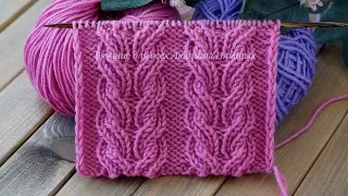 How to Knit Easy Exquisite Cabled Throw. Knitting Pattern