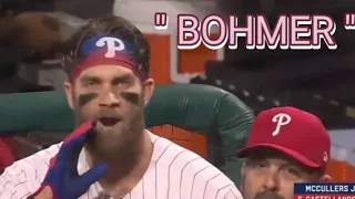 Bryce Harper Helps Alec Bohm After Home Run & Alec Bohm Hits 1000th World Series Homer!