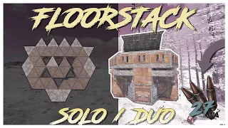 Rust Solo / Duo Floor stacked Triple Bunker Shell Base Design 2022