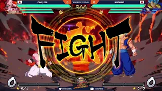 DBFZ World Championship Regional Event Japan | GO1 Vs HiroHiro | Winners Semifinal