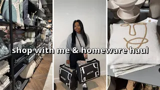 come homeware shopping with me | h&m home haul, dunelm haul, ikea haul