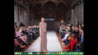 TRIPLEROOT Fashion Show at Milano Fashion Week FW 2024-2025