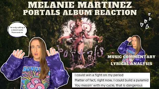 Melanie Martinez Portals Album Reaction🥹😭😱 #melaniemartinez #portals #portalsmelaniemartinez