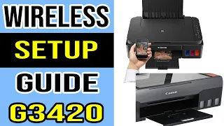 Canon Pixma G3420 Printer Wireless Direct Setup, Step By Step Guide