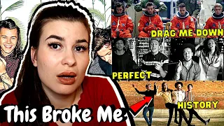 One Direction - Drag Me Down, Perfect, History (Music Videos) | REACTION