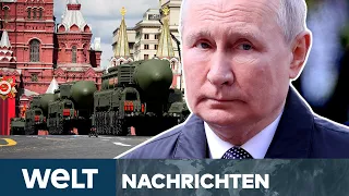 UKRAINE-KRIEG: Militär-Parade! Putin sendet ein klares Signal an Ukraine und NATO | WELT Nachtstream