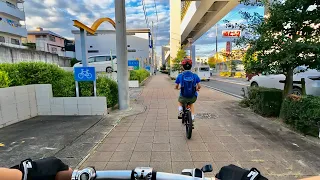 【4K】Japan Cycling Tour - Bike Ride in Japanese Neighborhood | Nagoya Japan