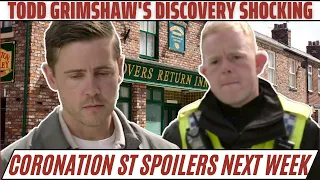 Coronation Street’s Todd Grimshaw makes a shocking discovery, and it’s a Death changer | spoilers