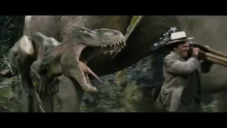 movie clip from KING KONG (2005) - Dinosaur Stampede