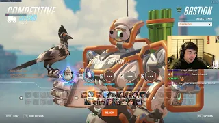 #1 Bastion 5000+ hours! POTG! BASTIONMAIN BASTION OVERWATCH 2 SEASON 9 TOP 500