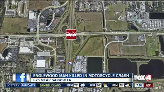 Englewood man dies in motorcycle crash on I-75 in Sarasota