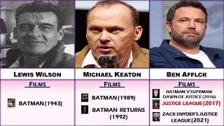 All Actors Who Played Batman Role In Movies [1943 To 2022]