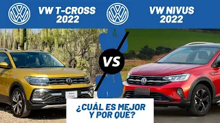 VW T-Cross 2022 o VW Nivus 2022, ¿cuál es mejor y por qué? | Daniel Chavarría