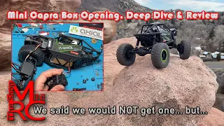 UTB18 - Axial Mini Capra Box Opening and DEEP DIVE review.  The UTB18 platform is amazing!!!