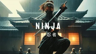 Ninjya Lofi Rain Japanese Lofi HipHop Mix relaxing music instrumental 忍者  くノ一   Kunoichi