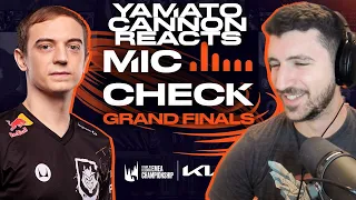 THE LEC SEASON IS OVER - YamatoCannon Reacts to 2023 LEC Grand Finals Mic Check