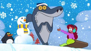 ZIG AND SHARKO | Snowy weather (SEASON 3) New episodes | Cartoon for kids