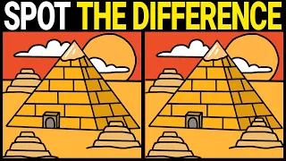 🧠💪🏻 Spot the Difference Game  | Easy Brain Game for New Comers 《Difficulty: Beginner Easy》