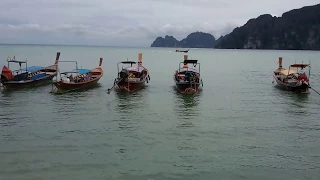 Пхи Пхи Дон 2017 (Phi Phi Don) в Таиланде, Бухта Тонсай (Tonsai Bay)