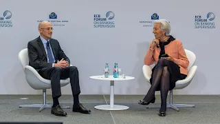 Conversation between Christine Lagarde and Andrea Enria