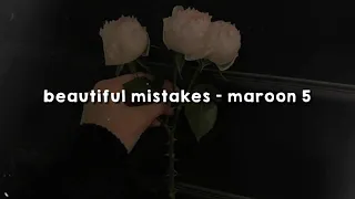Beautiful Mistakes   Maroon 5 Slowed+Reverb