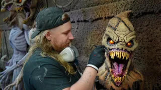 Distortions Unlimited Scarecrow Wrath Painting | Behind the Scenes with Music