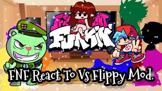 FNF React To Vs Flippy Mod||FRIDAY NIGHT FUNKIN’||ElenaYT.
