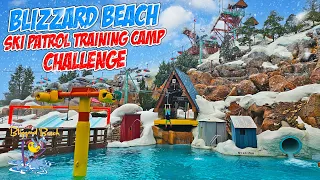 Ski Patrol Training Camp Challenge at Disney's Blizzard Beach (Feb 2024) [4K]